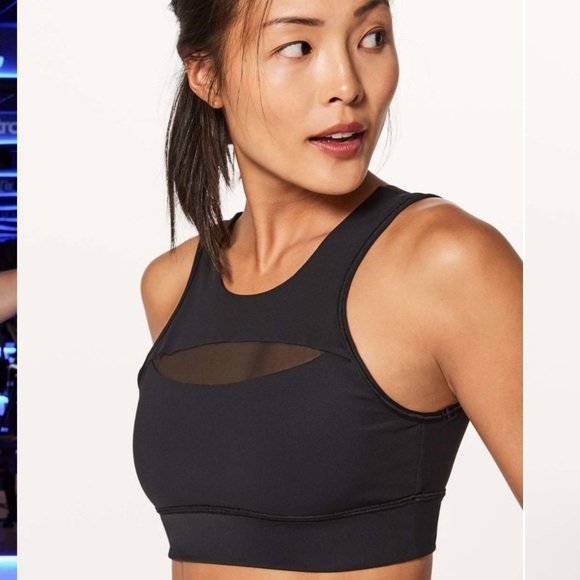 Lululemon Black Run The Day Bra size 8 - Picture 7 of 12